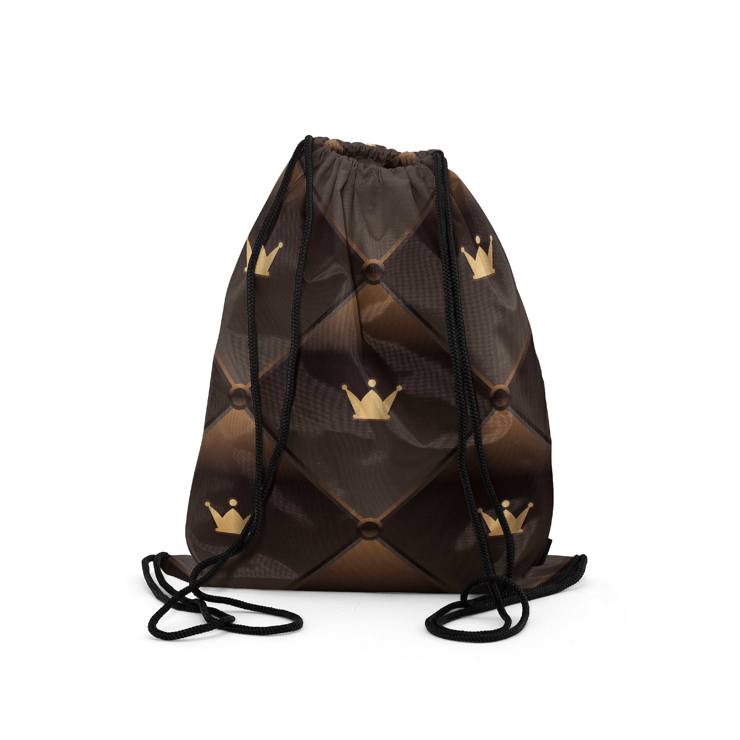 

Мешок-рюкзак для сменной обуви Burnettie LuxuryGoldPattern10, Коричневый