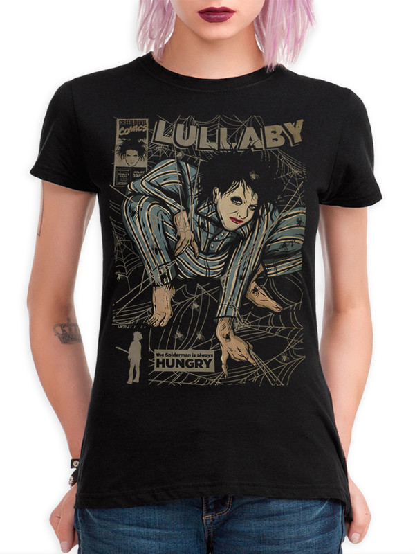 

Футболка женская DreamShirts Studio The Cure - Lullaby черная XL, Черный, The Cure - Lullaby