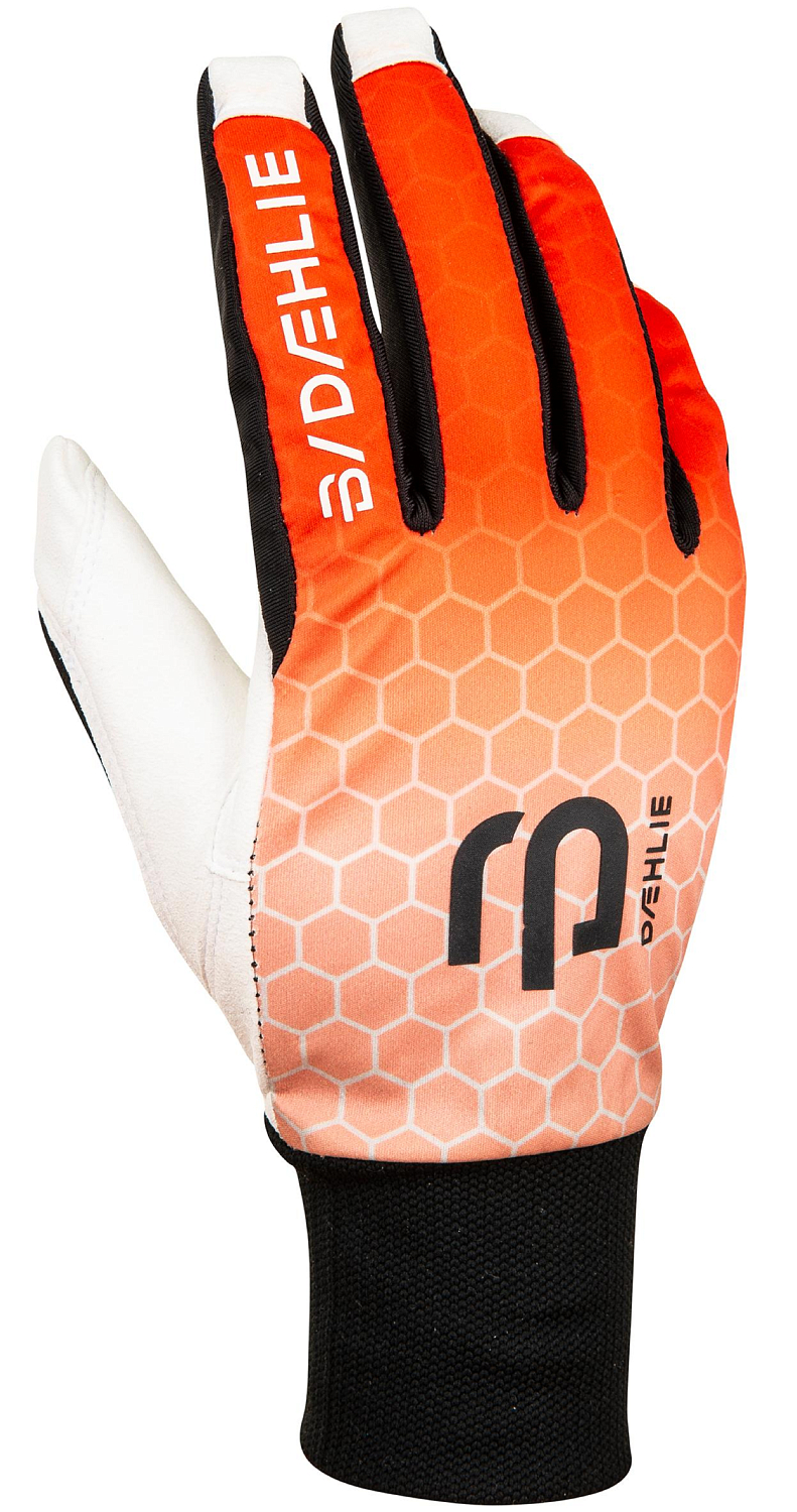 фото Перчатки беговые bjorn daehlie 2021-22 glove race wmn shocking orange (inch (дюйм):8)