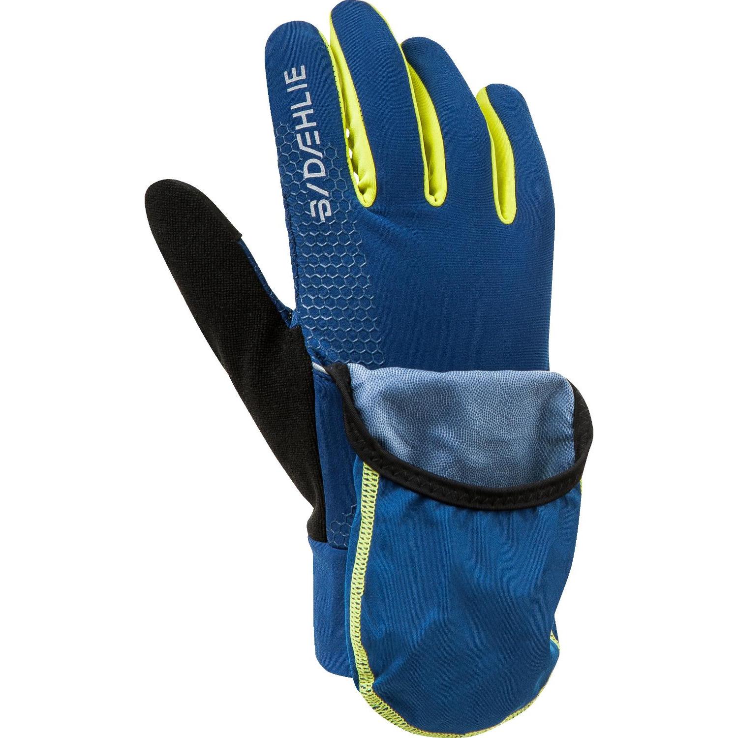 фото Перчатки беговые bjorn daehlie 2021-22 glove rush estate blue (us:l)