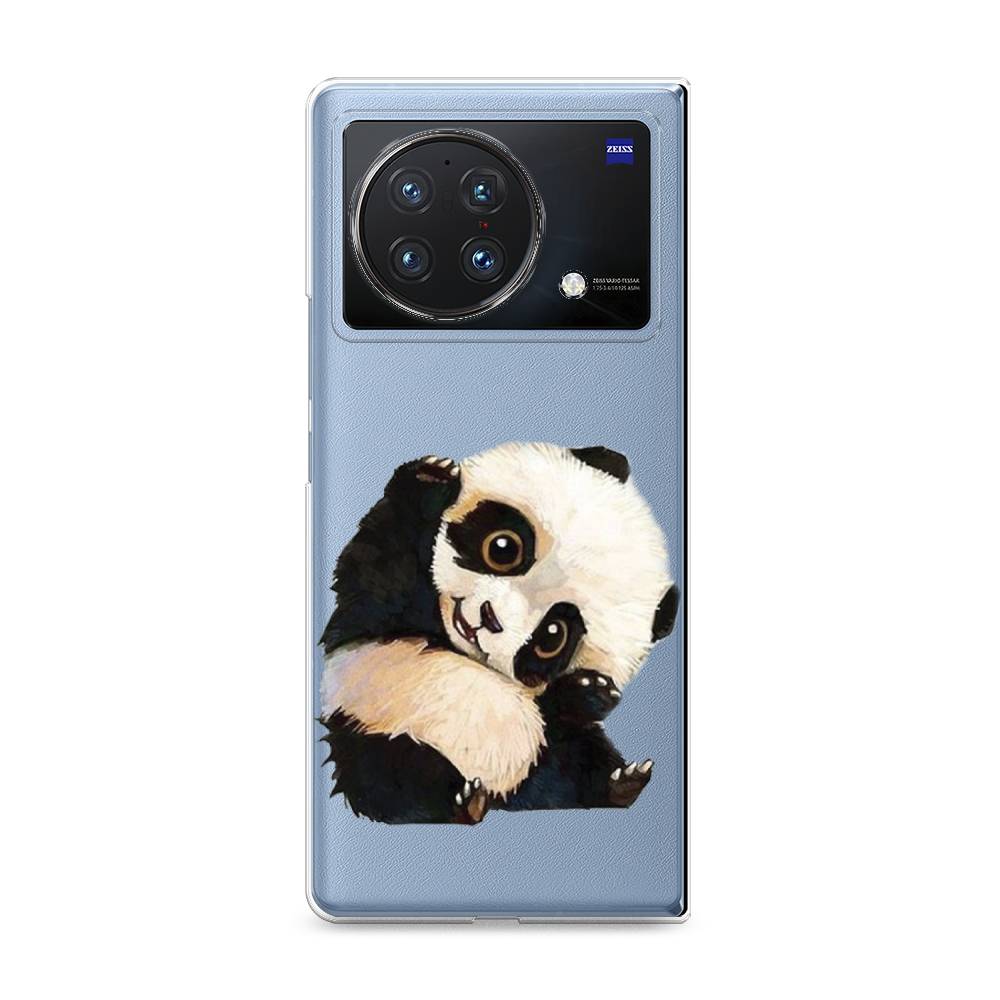 

Силиконовый чехол "Большеглазая панда" на Vivo X Fold, Большеглазая панда