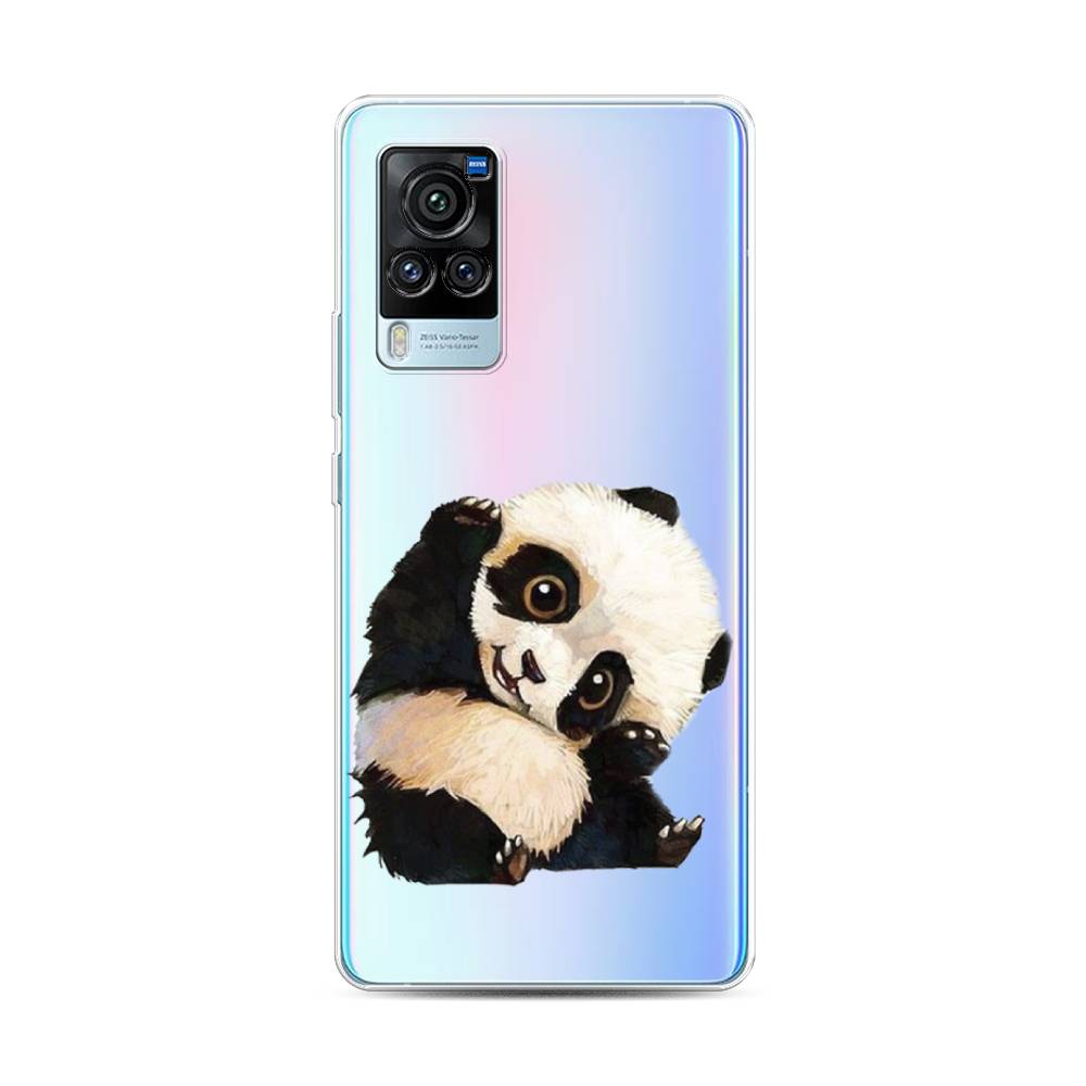 

Силиконовый чехол "Большеглазая панда" на Vivo X60 Pro, Большеглазая панда