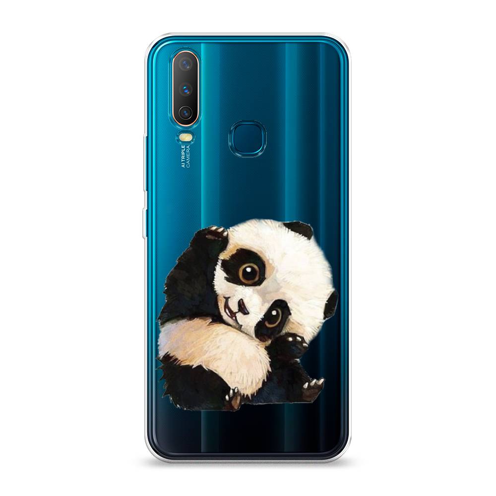 

Силиконовый чехол "Большеглазая панда" на Vivo Y12, Большеглазая панда