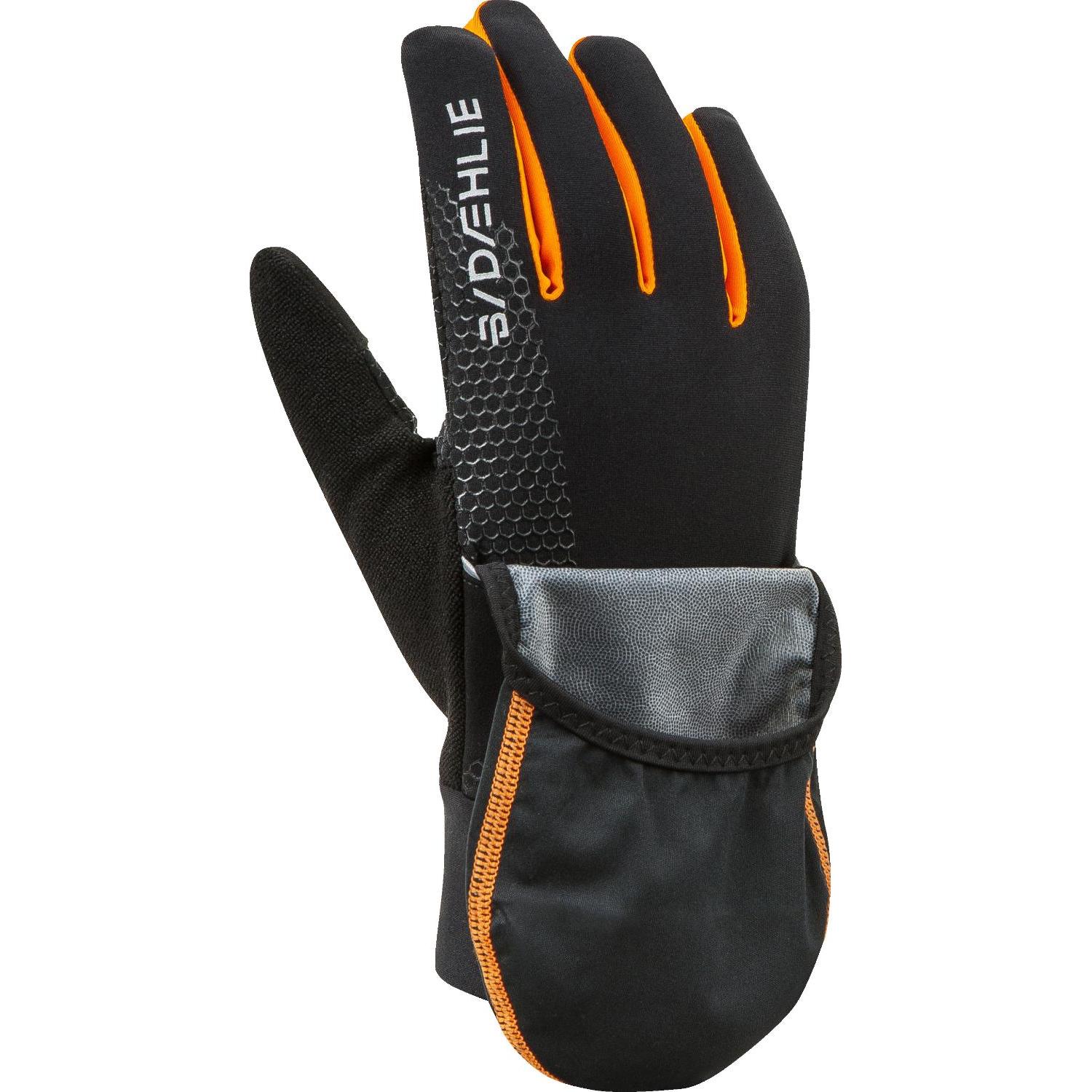 фото Перчатки беговые bjorn daehlie 2021-22 glove rush black (us:xl)