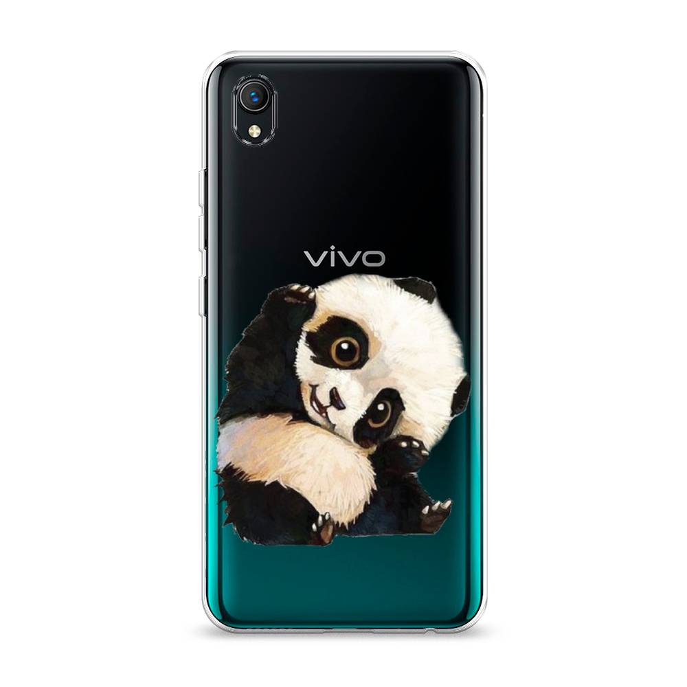 

Силиконовый чехол "Большеглазая панда" на Vivo Y1s, Большеглазая панда