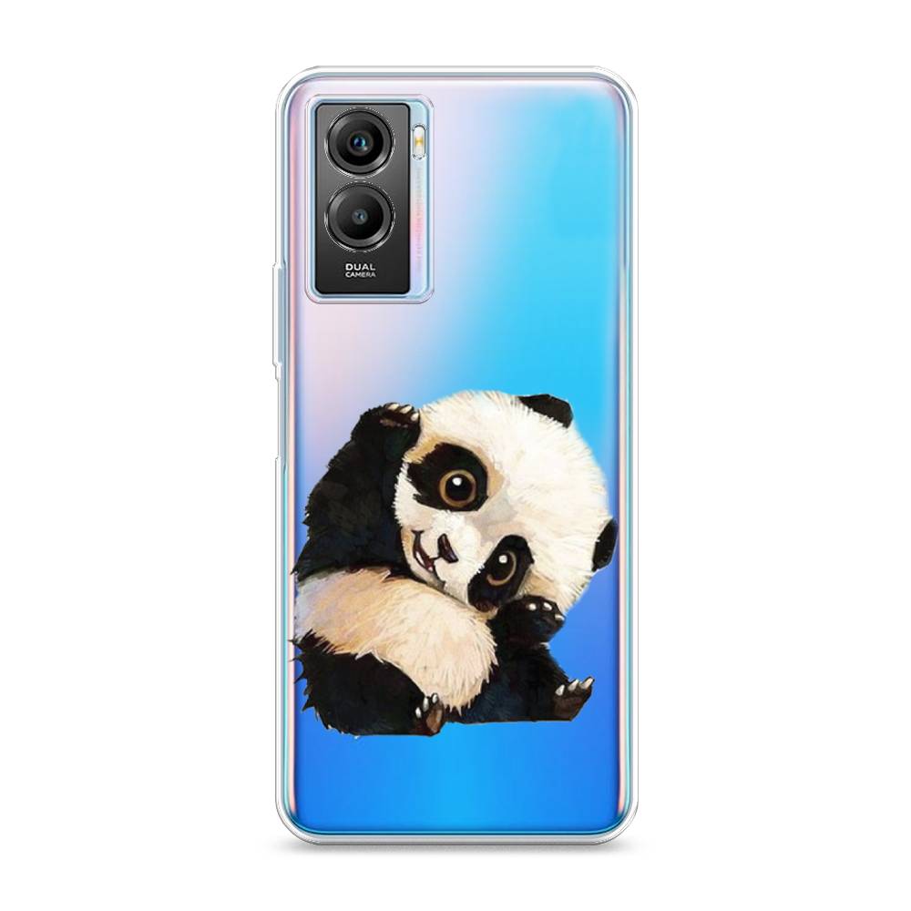 

Силиконовый чехол "Большеглазая панда" на Vivo Y55s 5G, Большеглазая панда