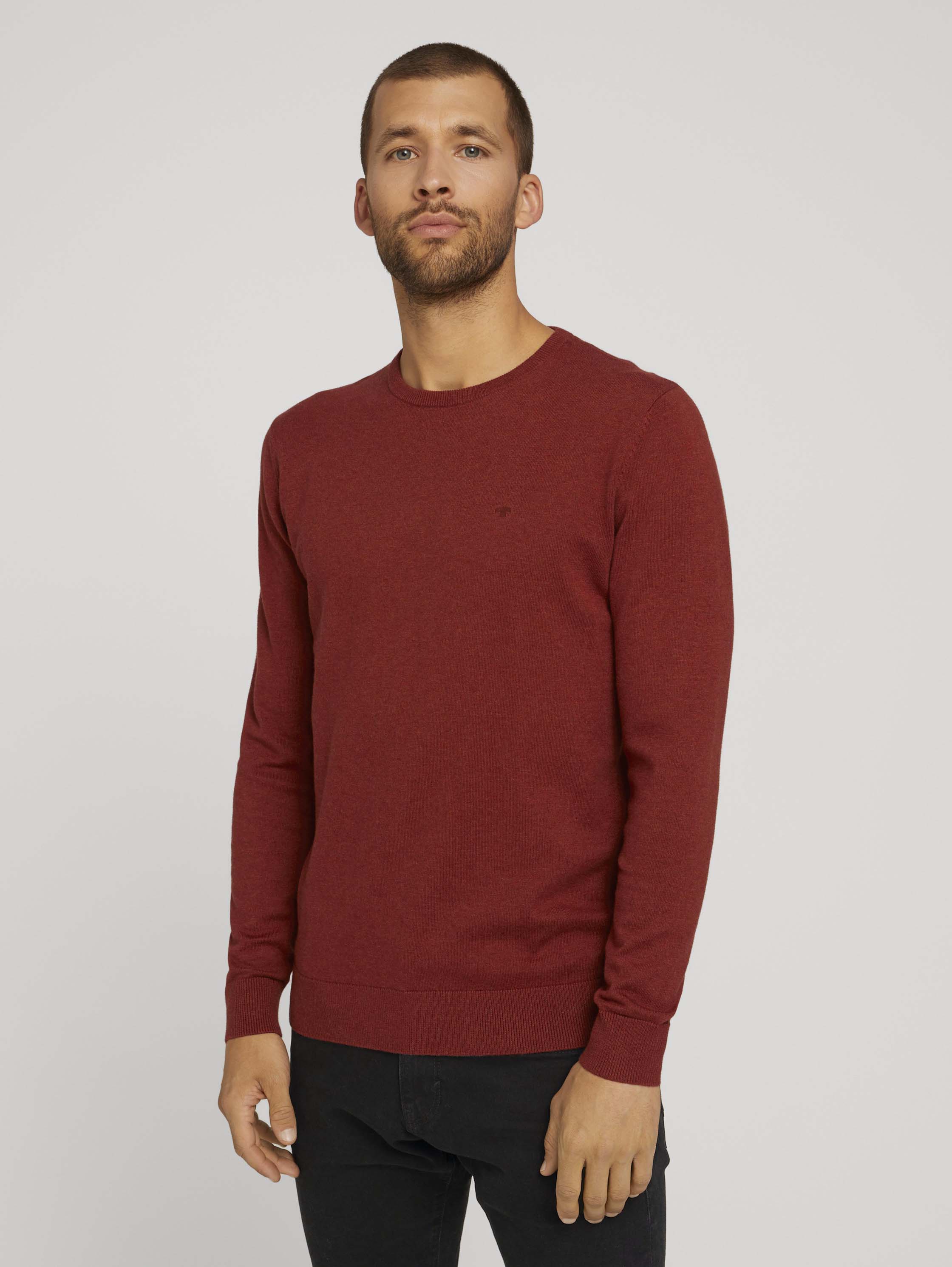 

Джемпер мужской TOM TAILOR 1027299 коричневый XXL