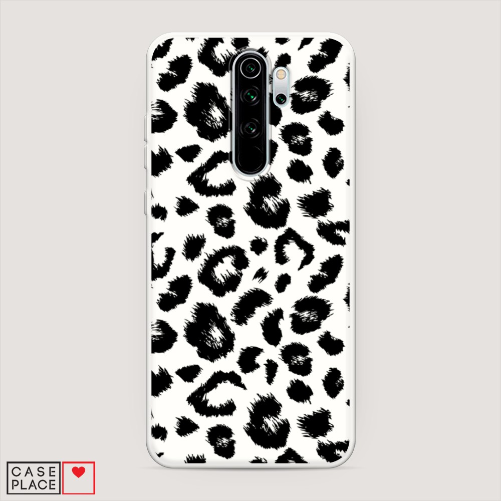 

Матовый силиконовый чехол "Окрас леопарда фон" на Xiaomi Redmi Note 8 Pro