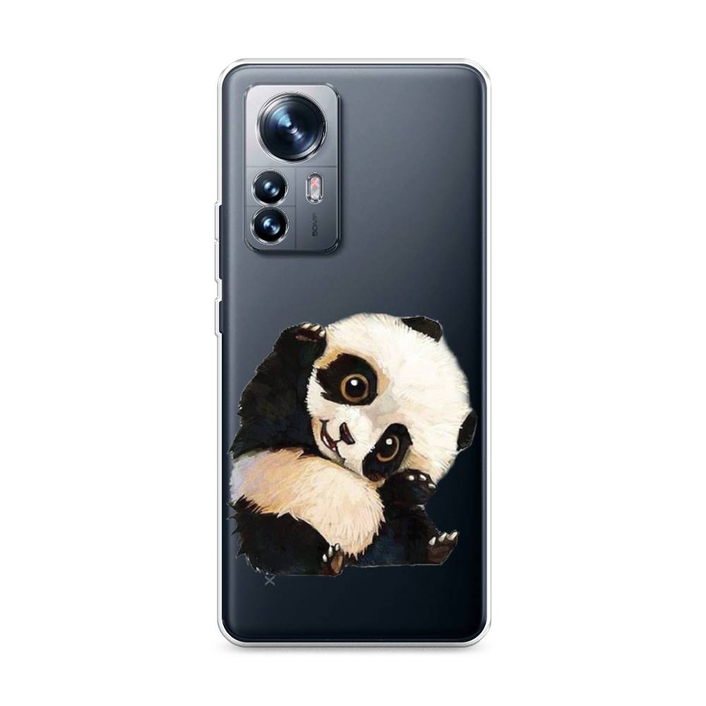 

Силиконовый чехол "Большеглазая панда" на Xiaomi 12, Большеглазая панда