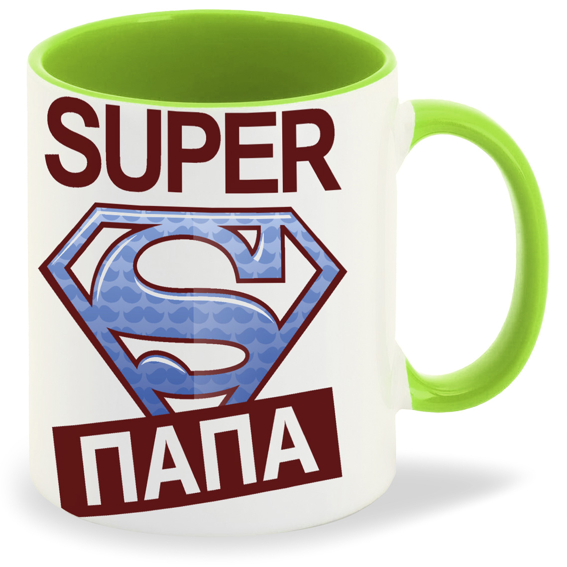

Кружка CoolPodarok Супер папа Super, Супер папа Super