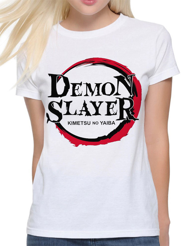 

Футболка женская DreamShirts Studio Demon Slayer / Аниме белая 2XL, Белый, Клинок, рассекающий демонов / Demon Slayer / Аниме