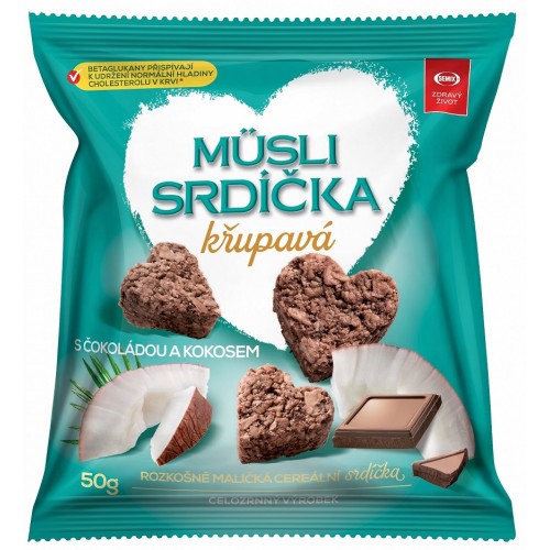 

Мини-снеки Semix мюсли овсяные сердечки с кокосом и шоколадом 10*50 г, МИНИ-СНЕКИ МЮСЛИ ОВСЯНЫЕ СЕРДЕЧКИ КОКОС/ШОКОЛАД SEMIX 10Х50Г