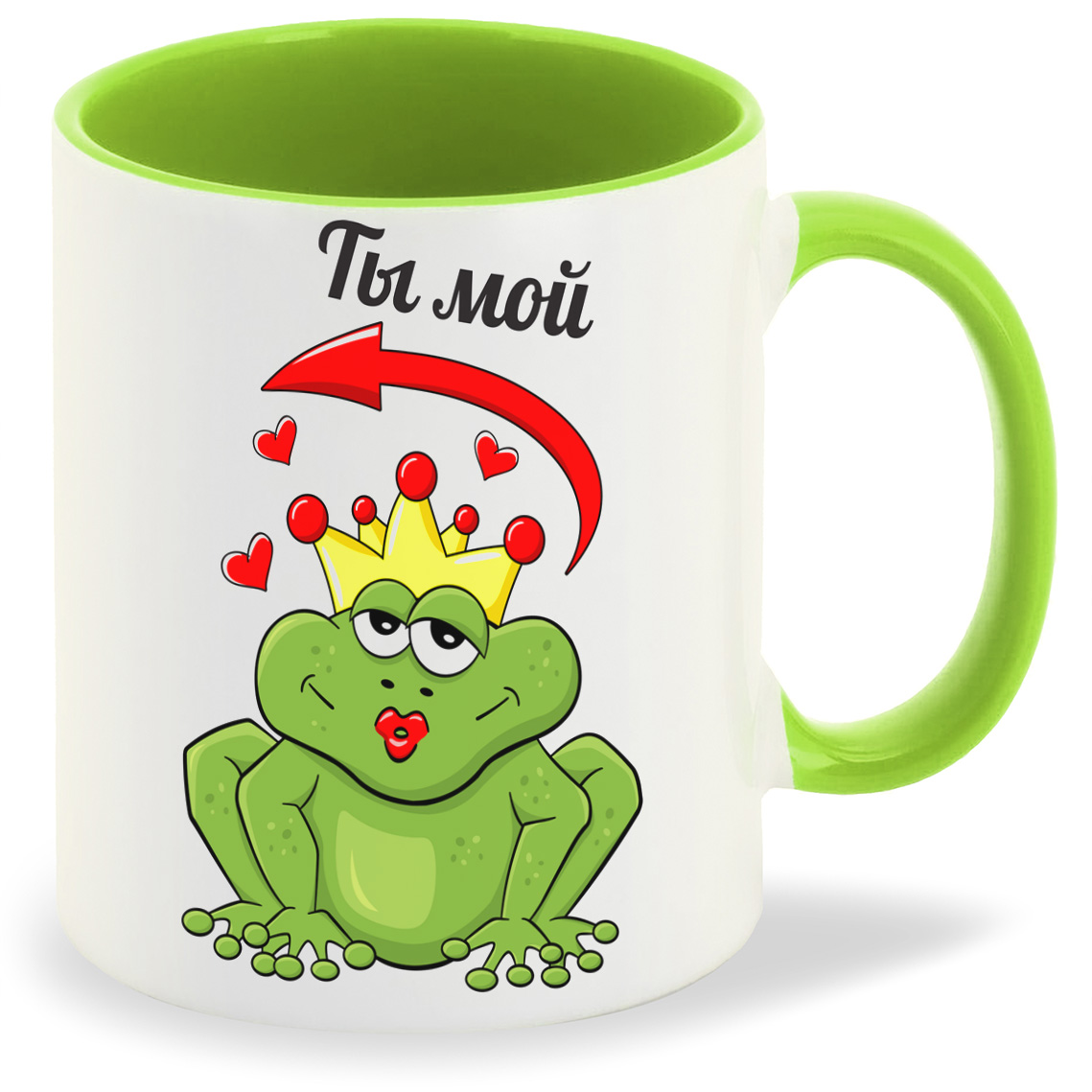 

Кружка CoolPodarok Ты моя лягушка, Ты моя лягушка