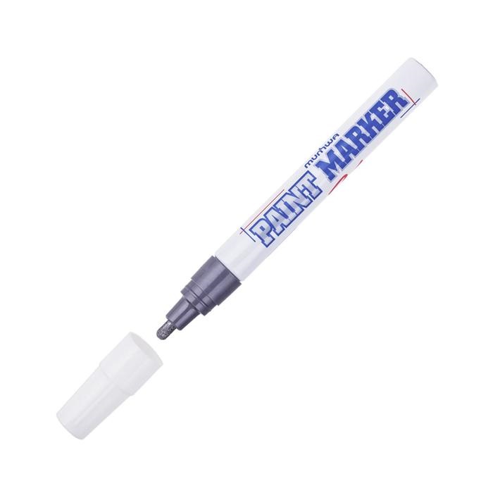 

MunHwa Маркер-краска (лаковый) 4.0 MunHwa, серебряная нитро-основа, Серебристый