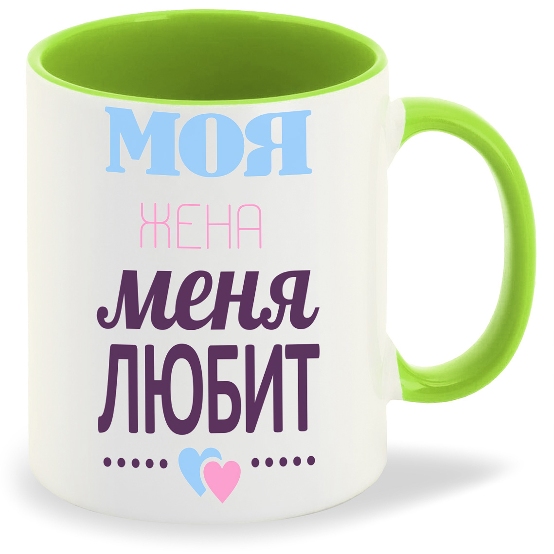 

Кружка CoolPodarok Моя жена меня любит, Моя жена меня любит