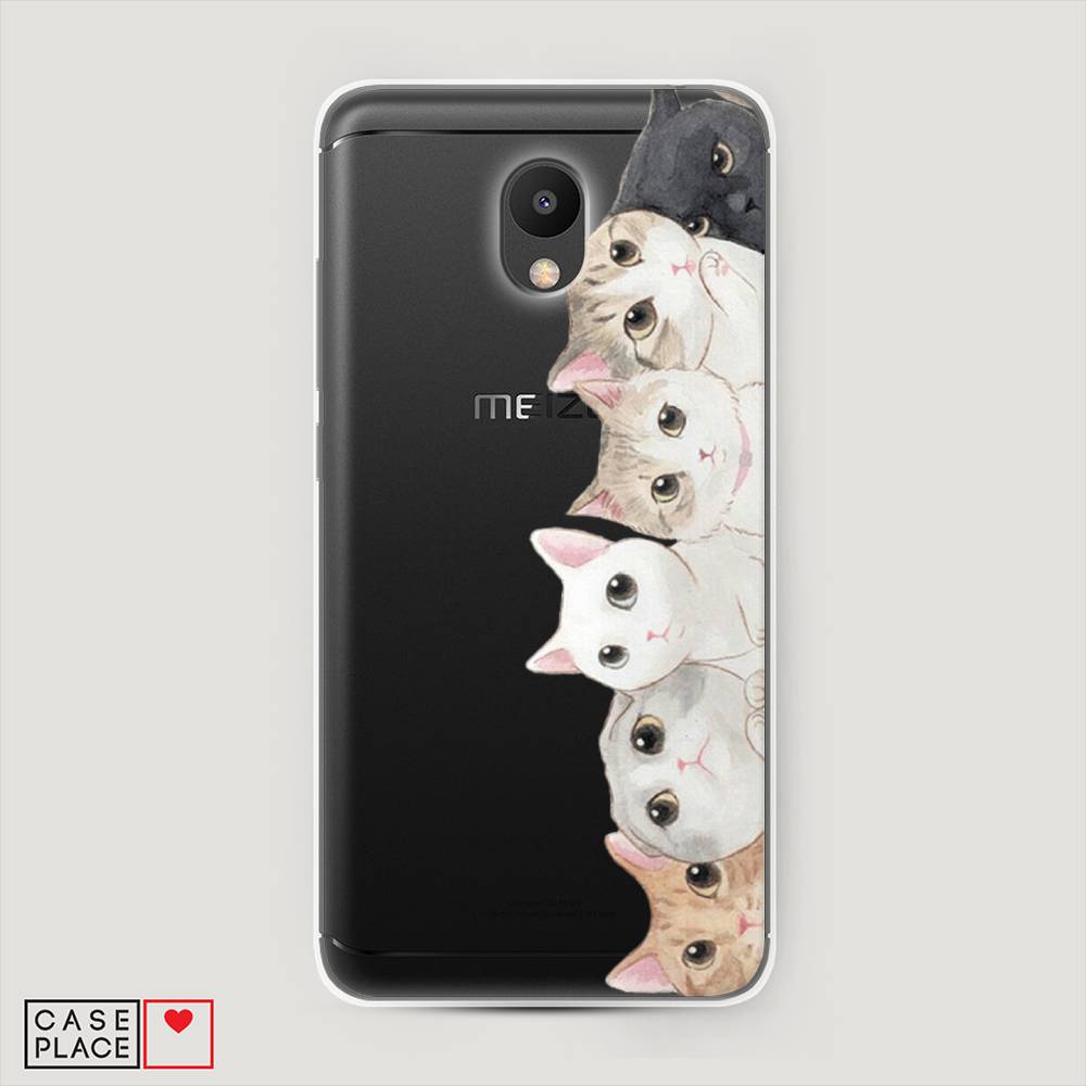 

Чехол Awog "Котики" для Meizu M6