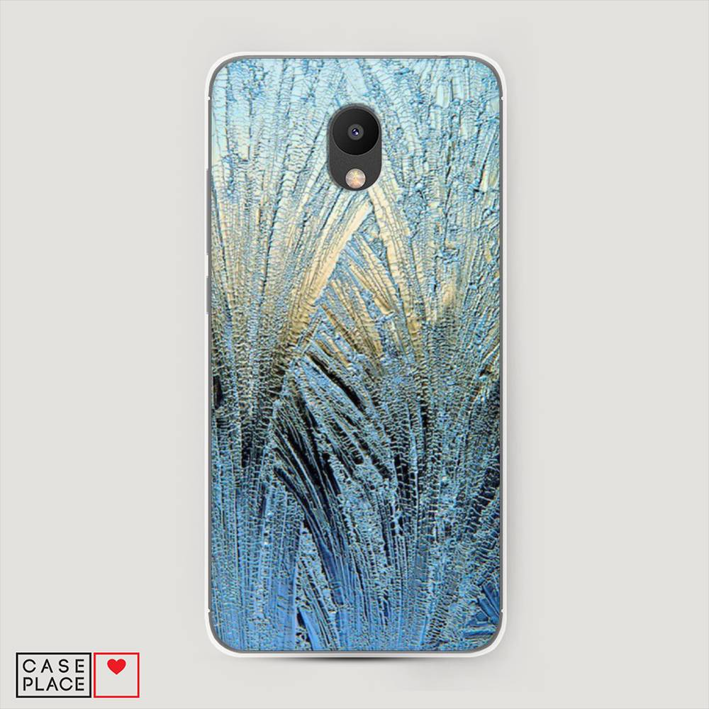 

Чехол Awog на Meizu M6 "Лёд", Голубой, 72050-4