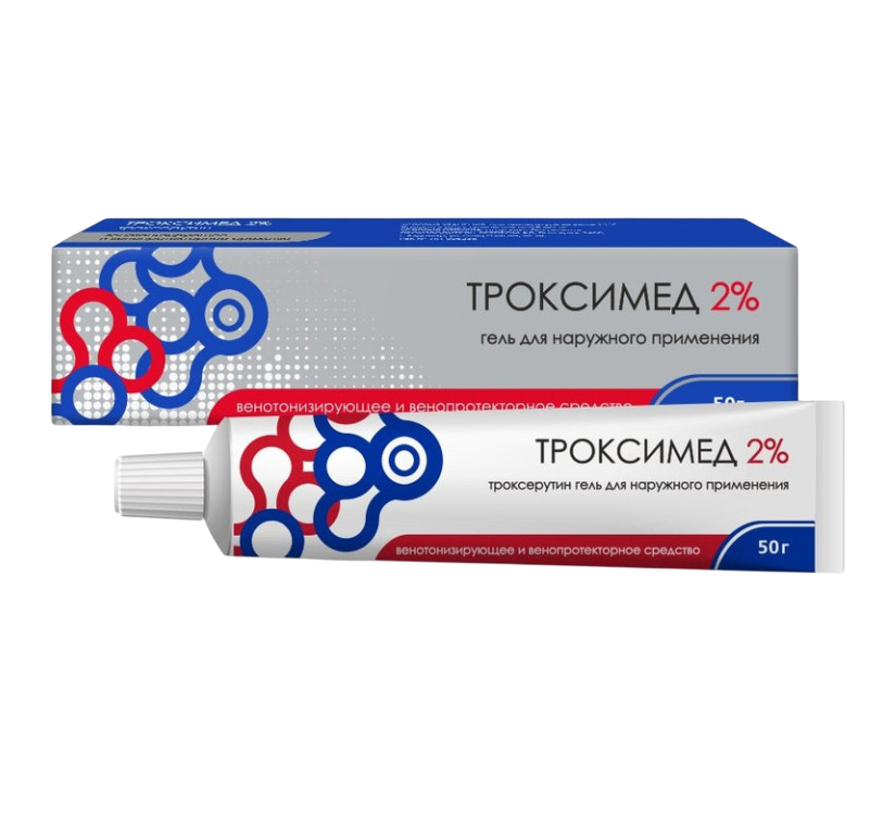 

Троксимед гель 2% 50 г