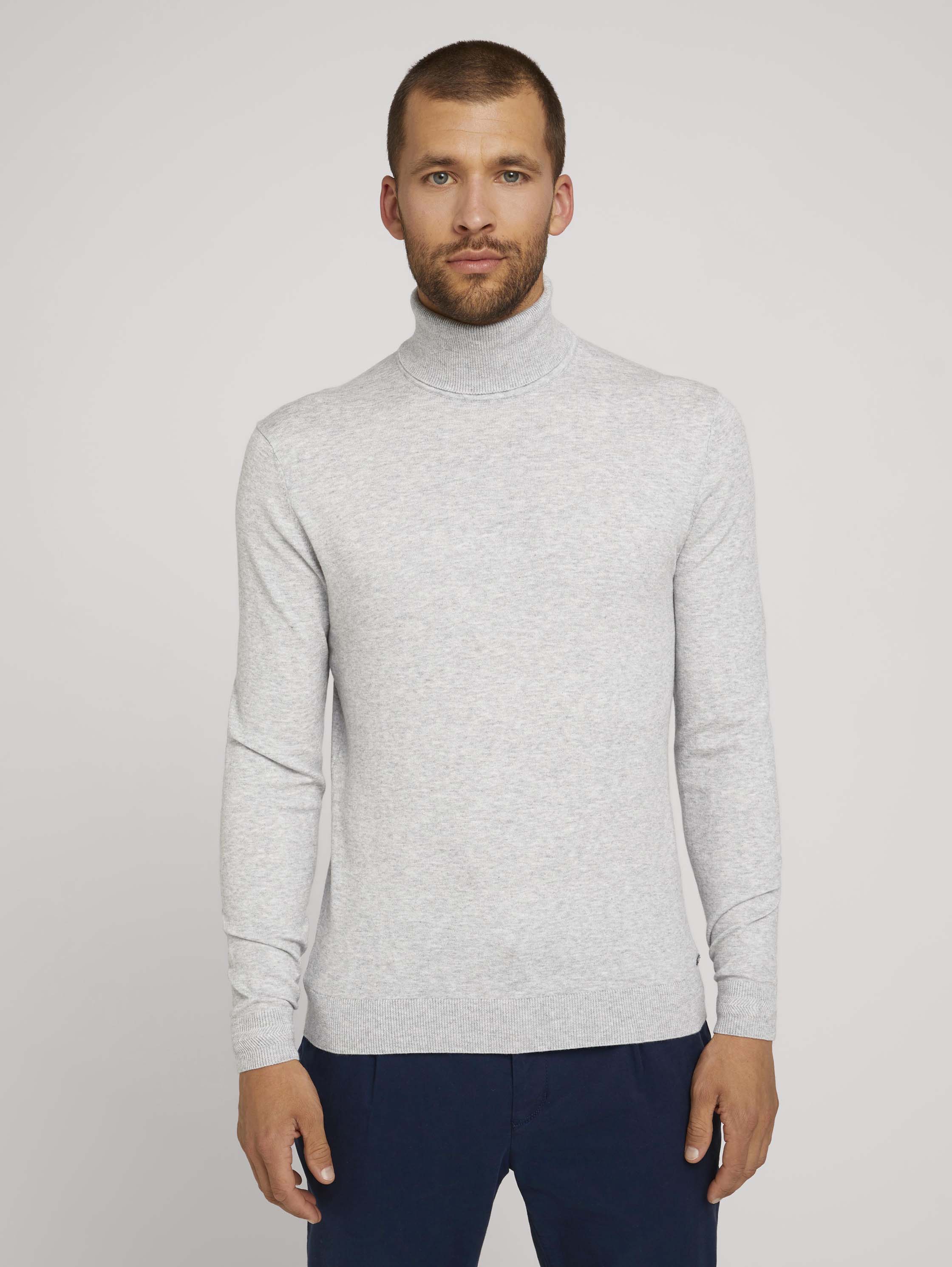 

Свитер мужской TOM TAILOR 1026508 серый XL, 1026508