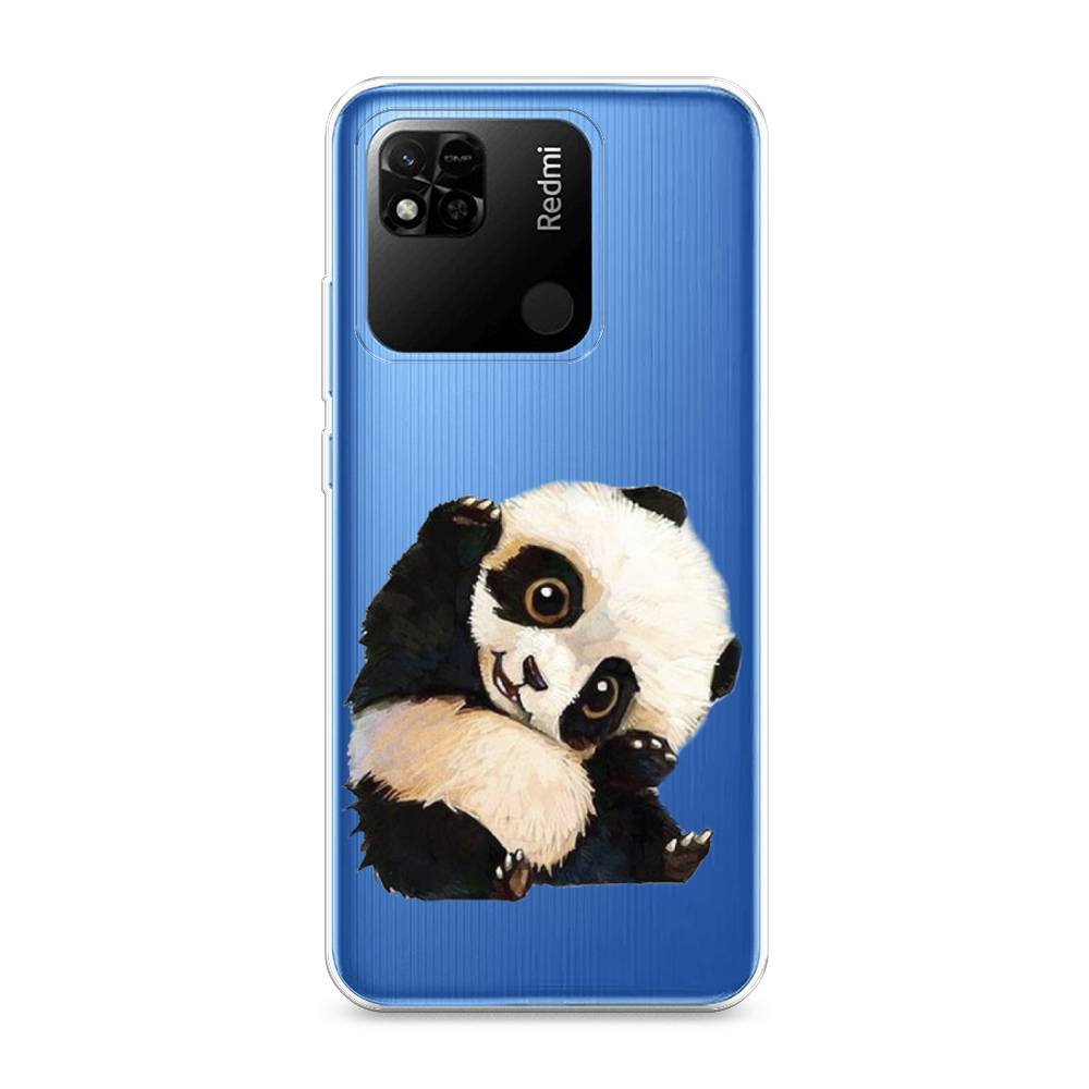 

Силиконовый чехол "Большеглазая панда" на Xiaomi Redmi 10A, Большеглазая панда