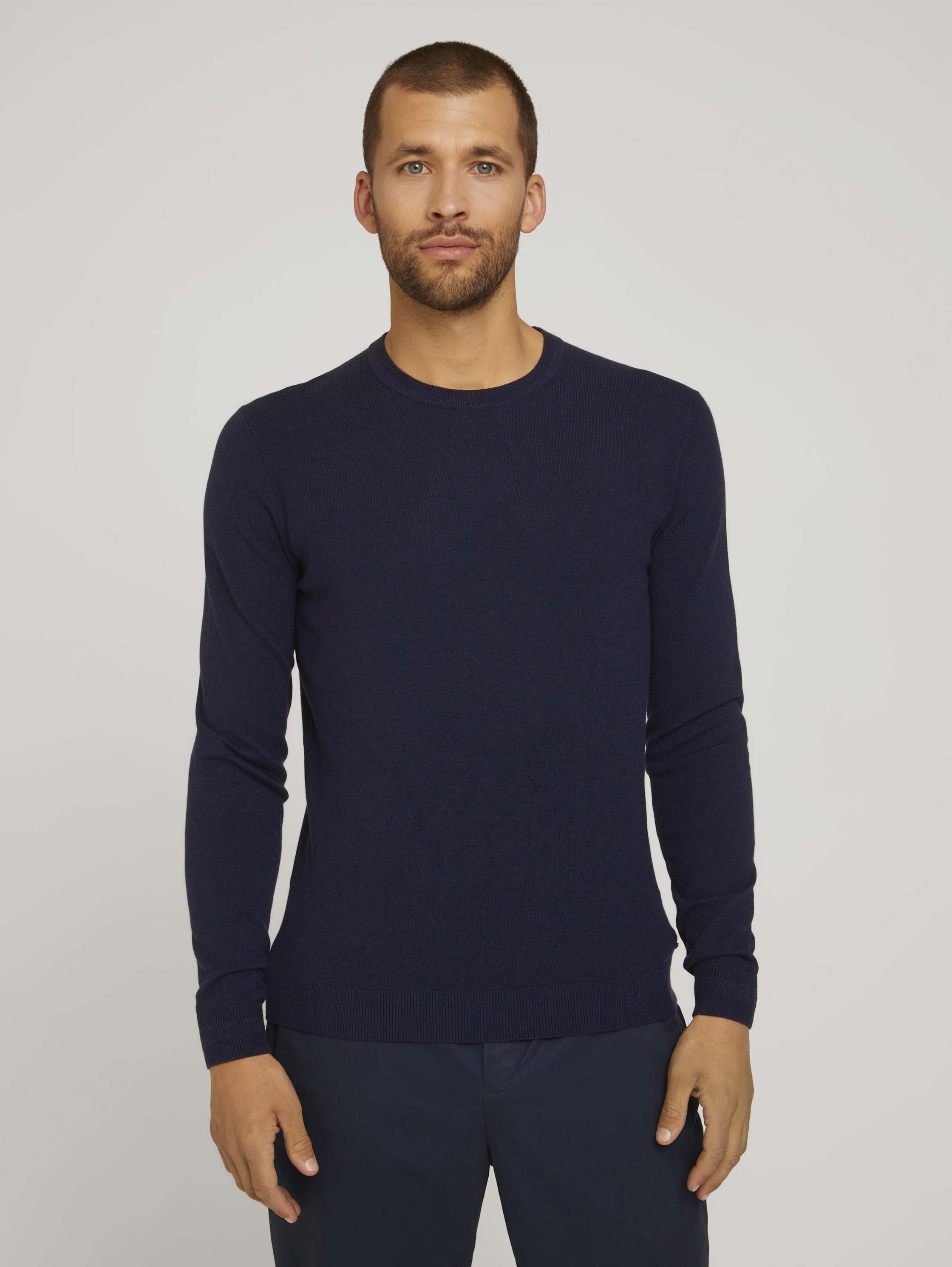 

Джемпер мужской TOM TAILOR 1026507 синий XL, 1026507