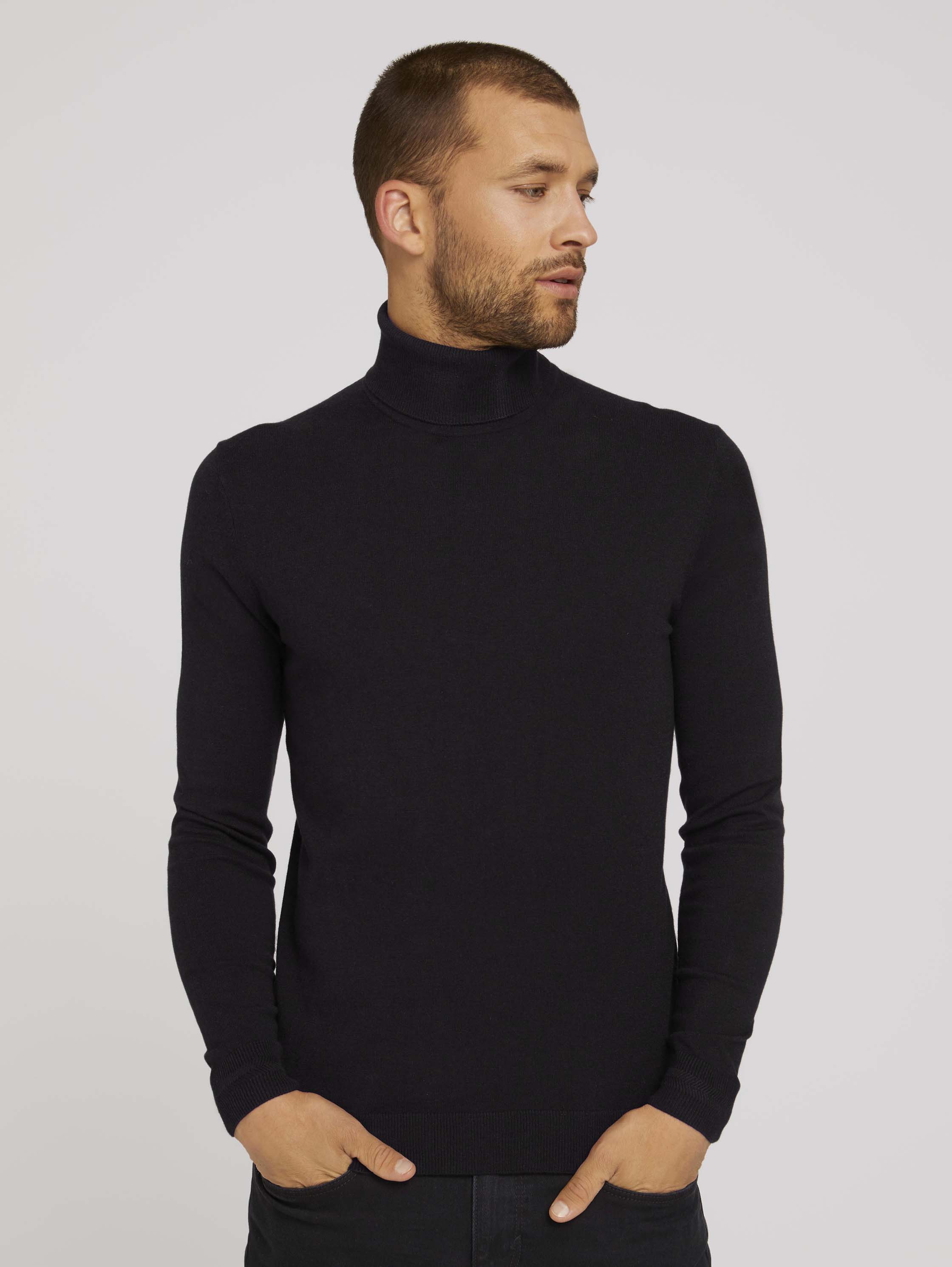 

Свитер мужской TOM TAILOR 1026508 черный S, 1026508