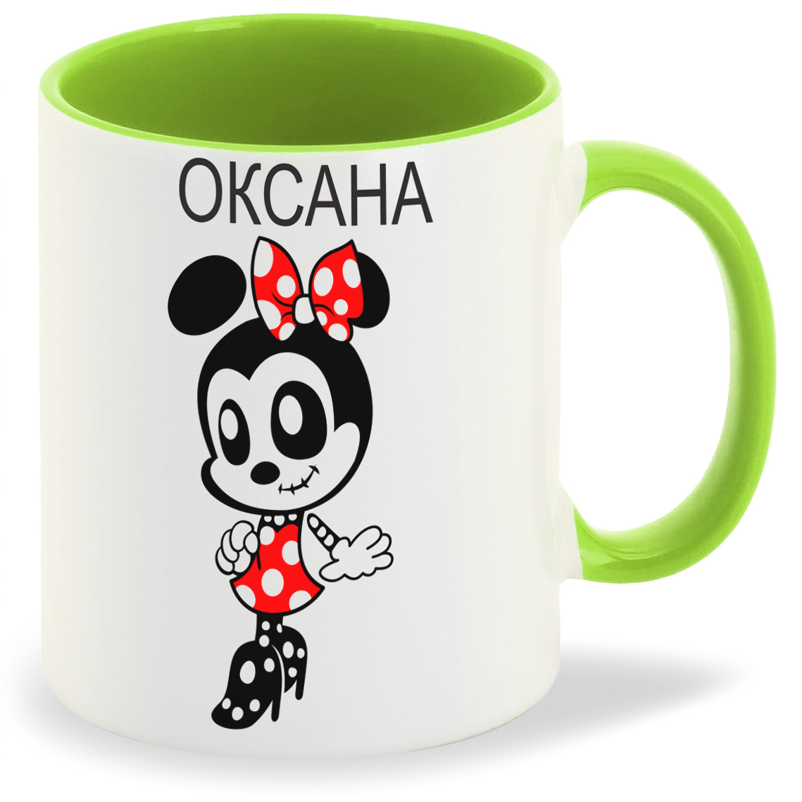 

Кружка CoolPodarok Минни Оксана есть пара, Минни Оксана есть пара