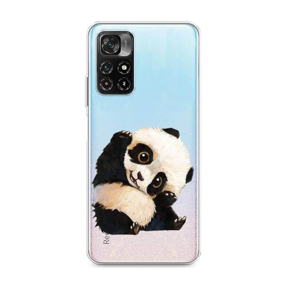 

Силиконовый чехол "Большеглазая панда" на Xiaomi Redmi Note 11 5G, Большеглазая панда