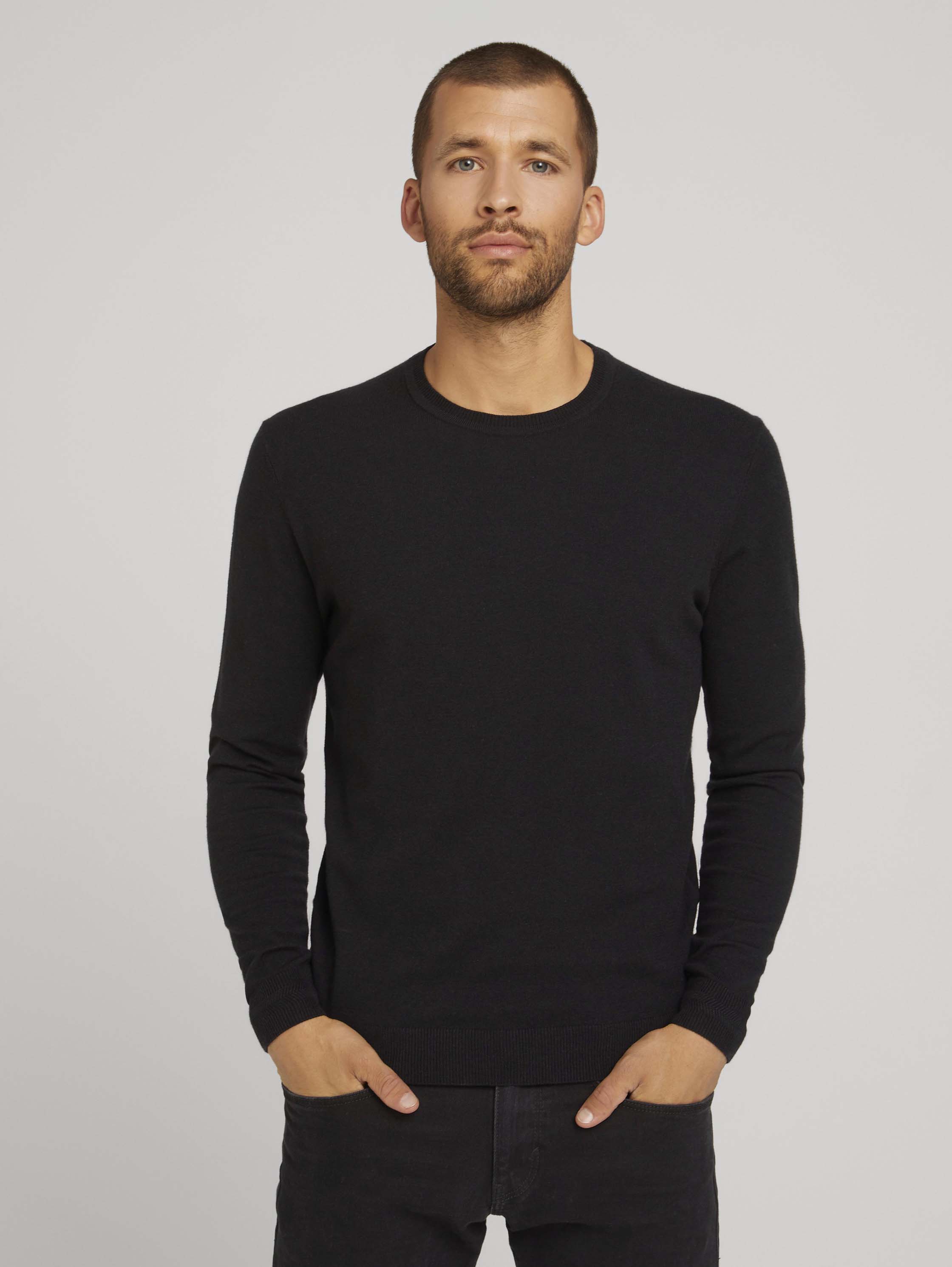 

Джемпер мужской TOM TAILOR 1026507 черный XXL, 1026507
