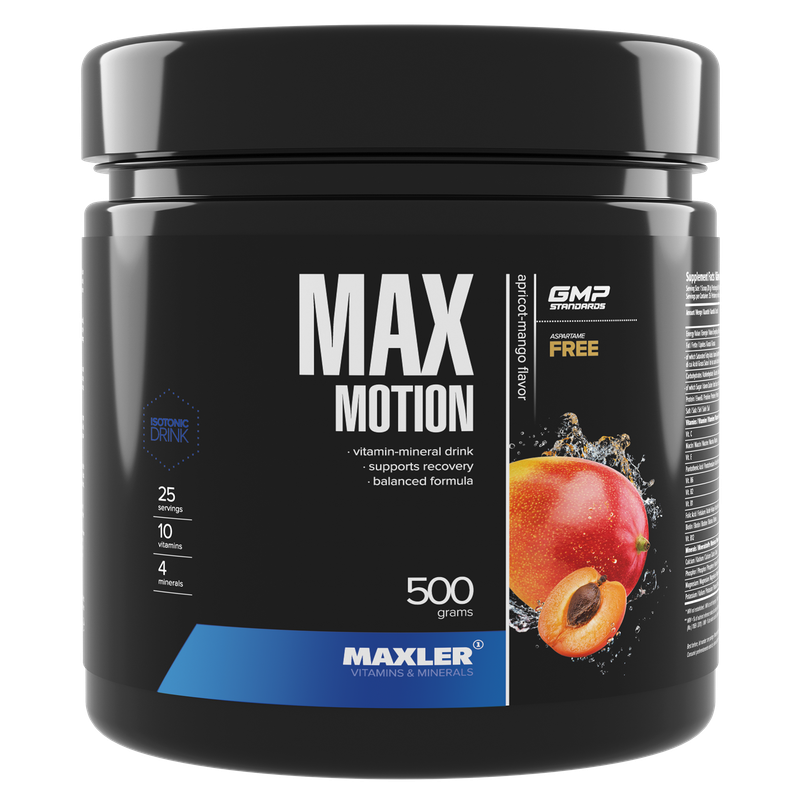 Изотоник Maxler Max Motion, 500 г, apricot/mango