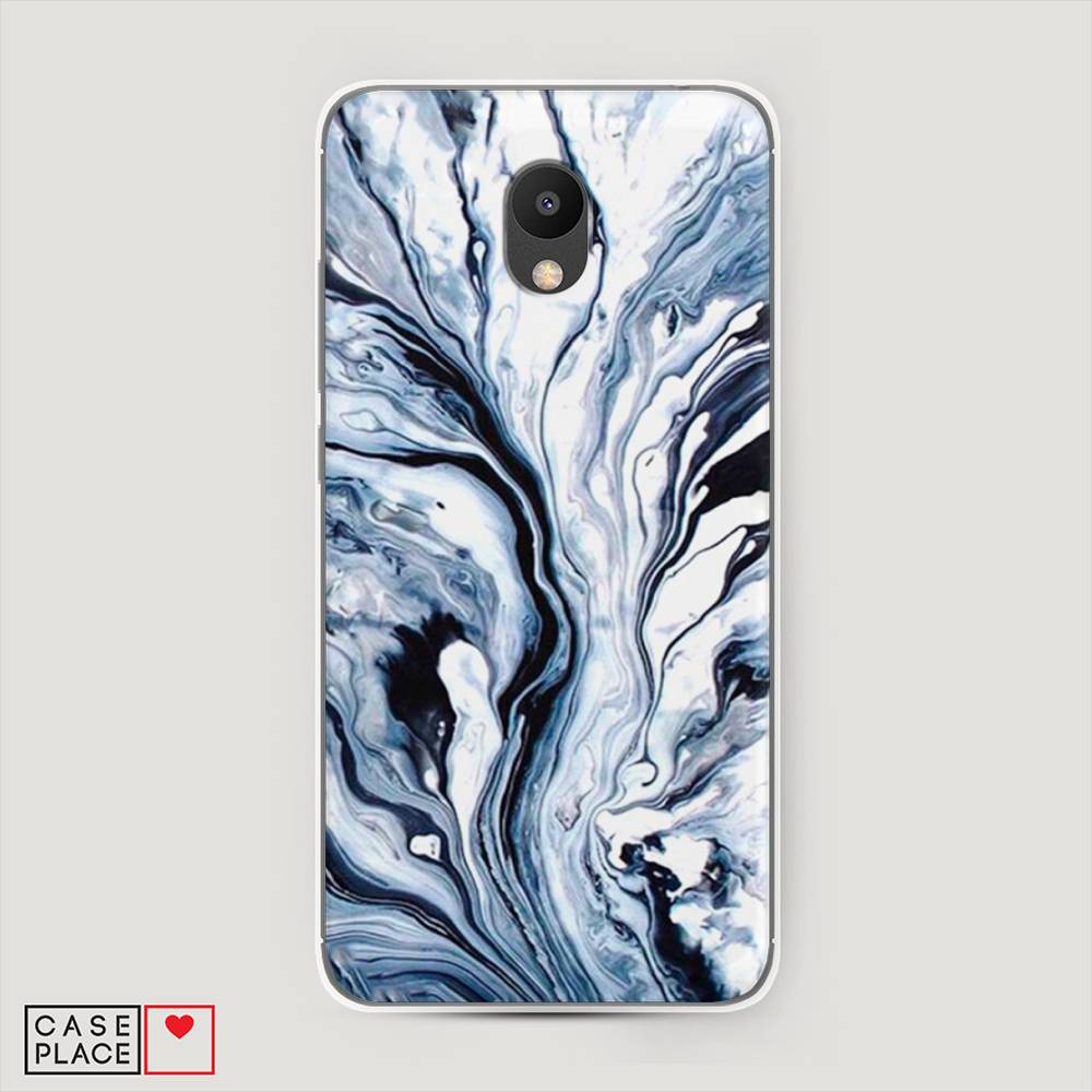 

Чехол Awog на Meizu M6 "Голубой минерал мрамор", 72050-3