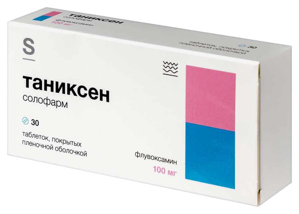 

Таниксен-Солофарм таблетки покрытые пленочной оболочкой 100 мг 30 шт.