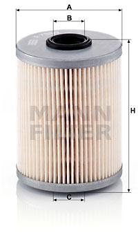 

Фильтр топливный MANN-FILTER P733/1X, фильтр топливный MANN-FILTER P733/1X