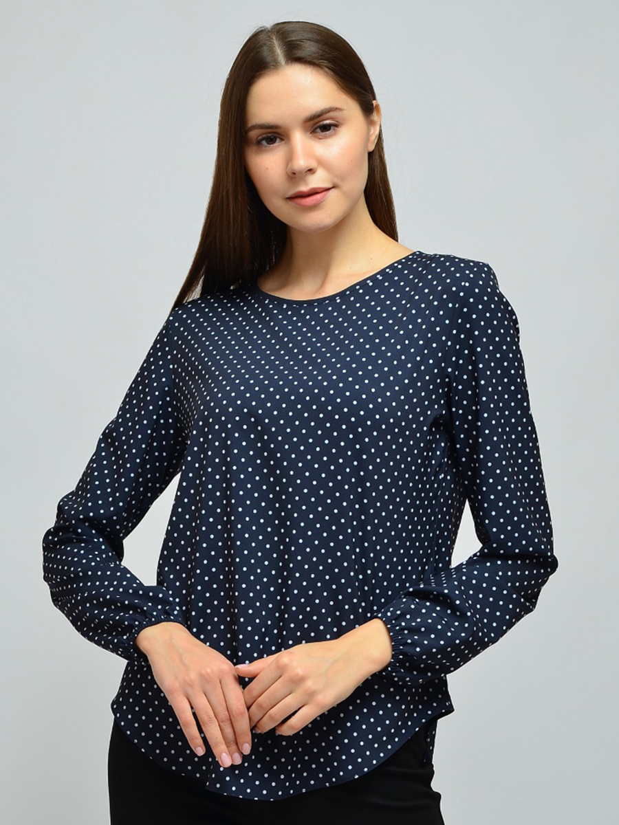 

Блуза женская 1001dress VI00113BL синяя 54 RU, VI00113BL