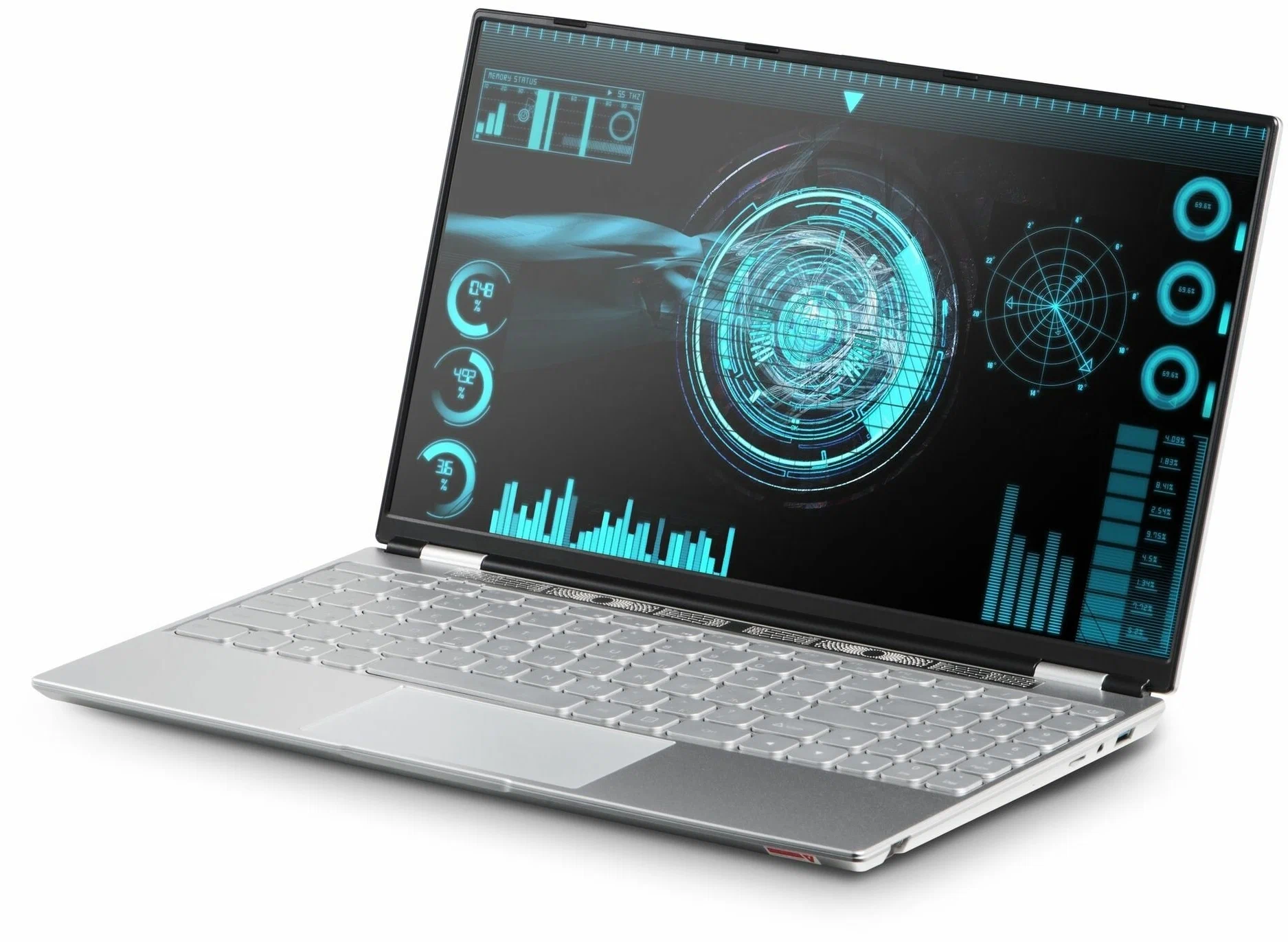 

Ноутбук Azerty AZ-1511 Silver (10031200340T), AZ-1511