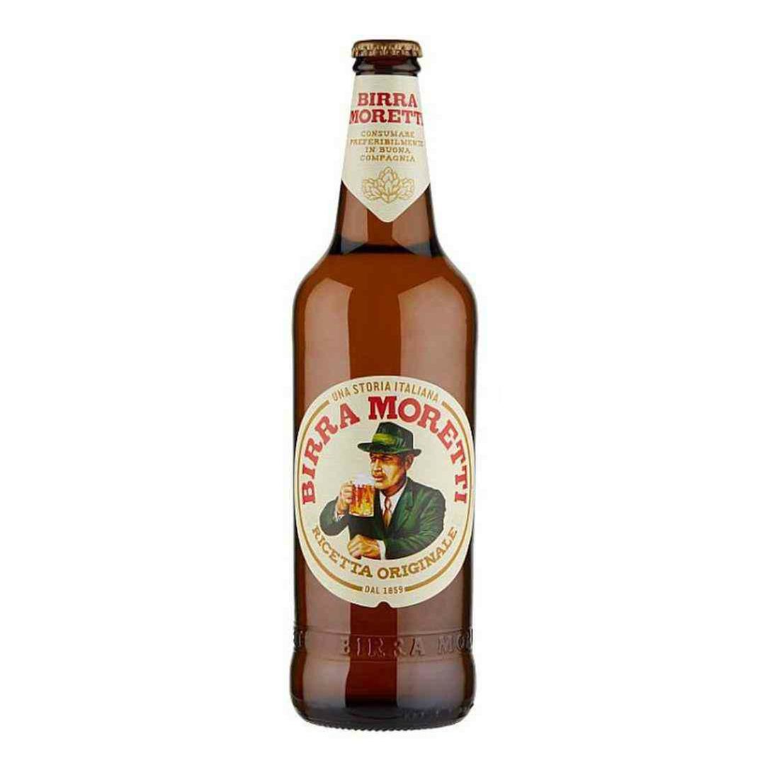 

Пиво Birra Moretti Ricetta Originale светлое фильтрованное пастеризованное 660 мл