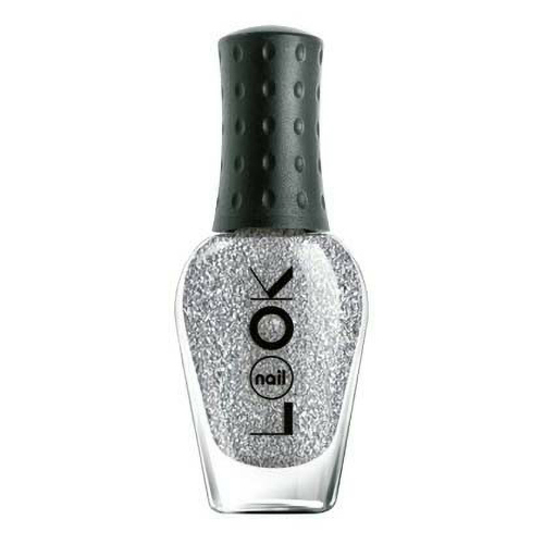 

Лак для ногтей NailLook Real Sugar Glitz № 31084 серебряный с глиттером 8,5 мл