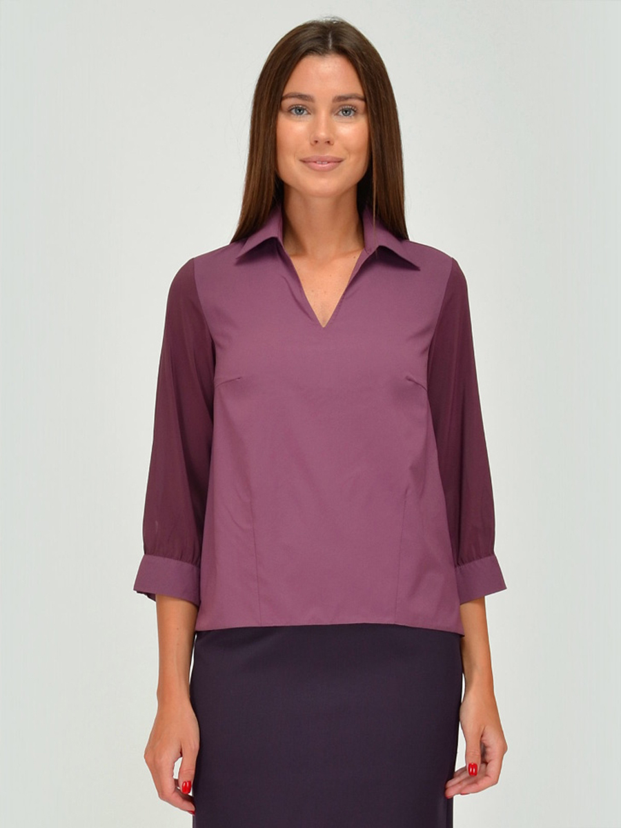 

Блуза женская 1001dress VI00003PM фиолетовая 50 RU, VI00003