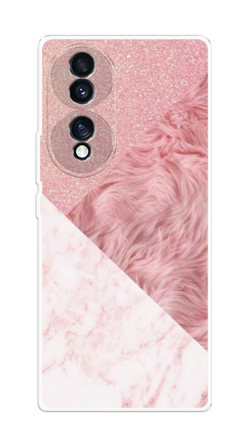 

Чехол Homey на Honor 70 "Текстурные треугольники", Розовый;белый, 6108250-1