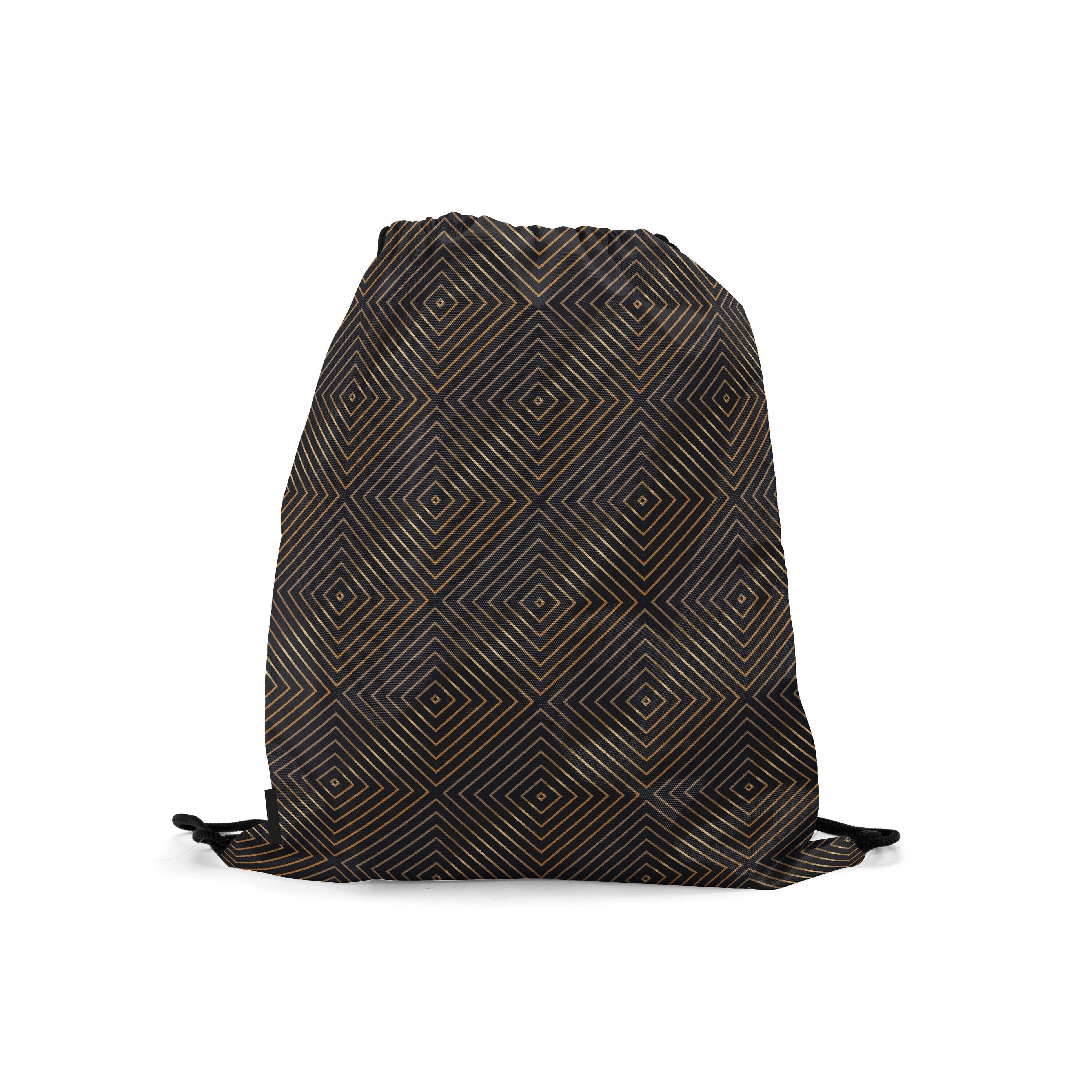 

Мешок-рюкзак для сменной обуви Burnettie LuxuryGoldPattern18Big, Коричневый