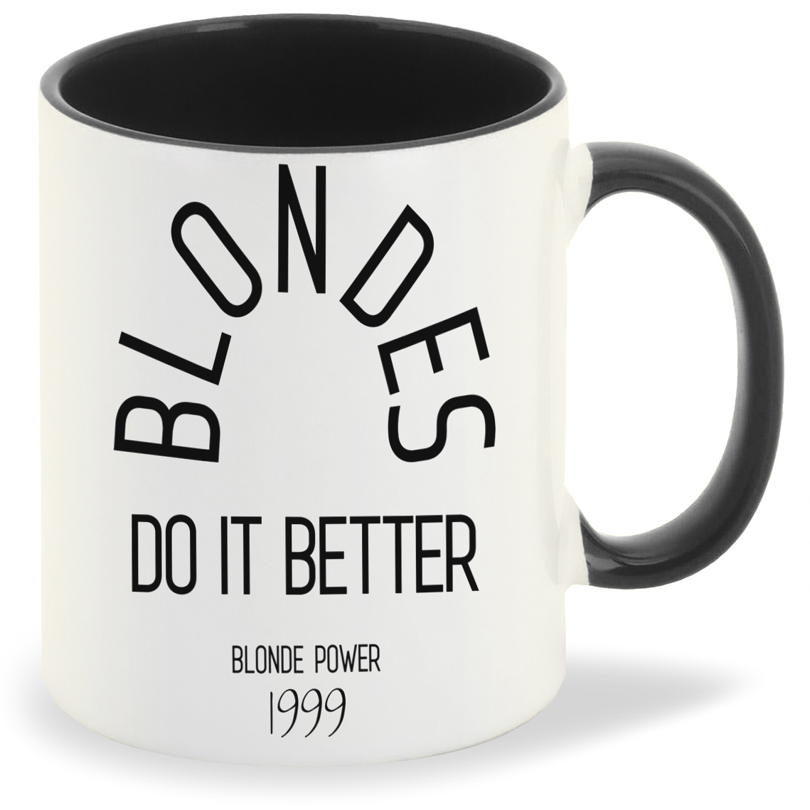 

Кружка CoolPodarok Blondes do it better, Blondes do it better