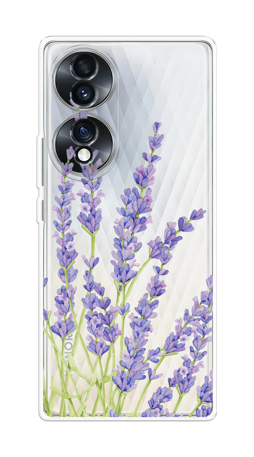 

Чехол Homey на Honor 70 "Лавандовые стебли", Фиолетовый;зеленый, 6108250-1