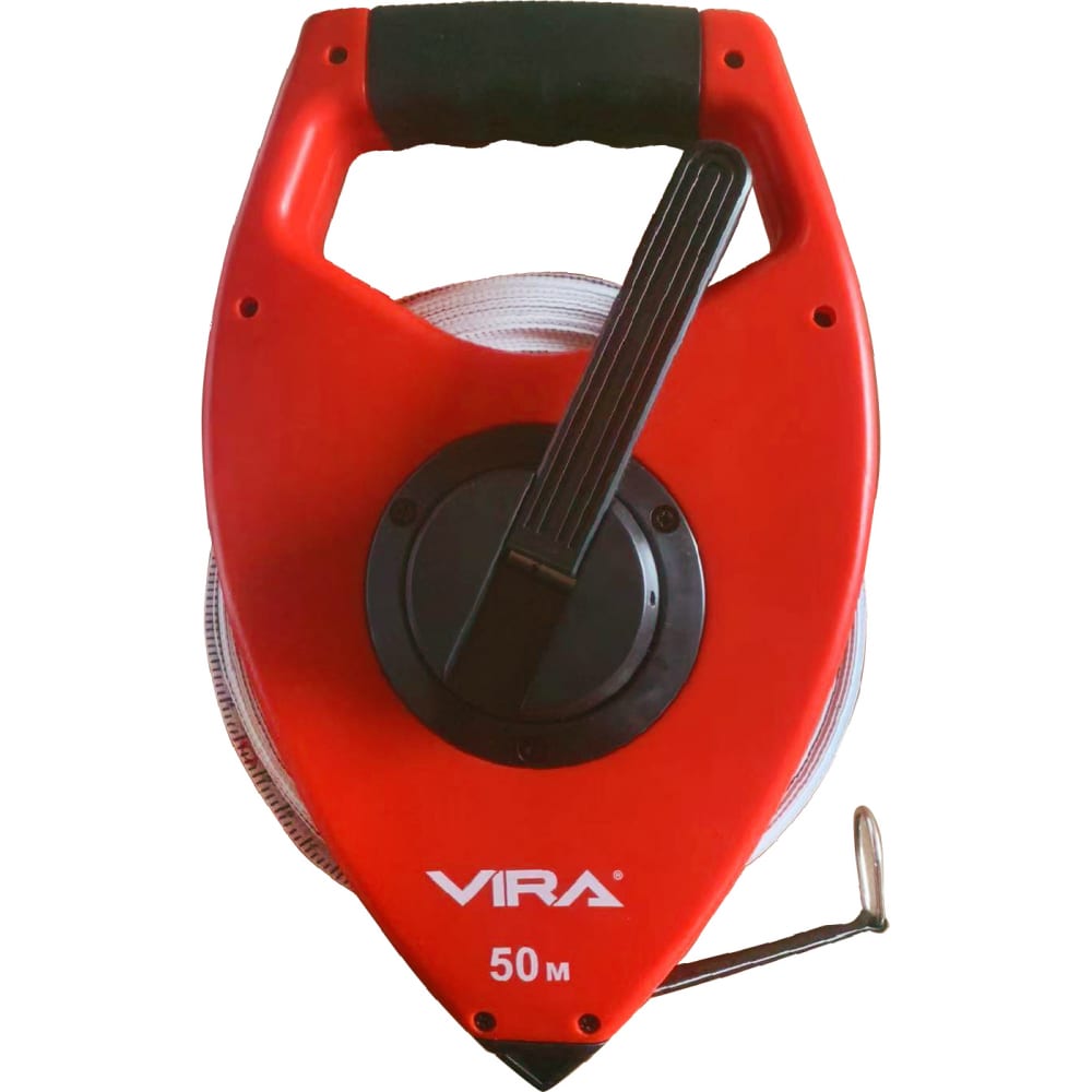 Геодезическая рулетка VIRA с ручкой 50 м 100040
