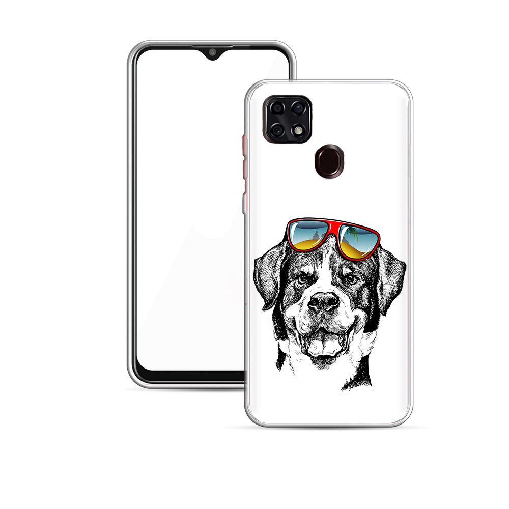 

Чехол MyPads Tocco для ZTE V2020 счастливая собака (PT226946.457.631), Прозрачный, Tocco