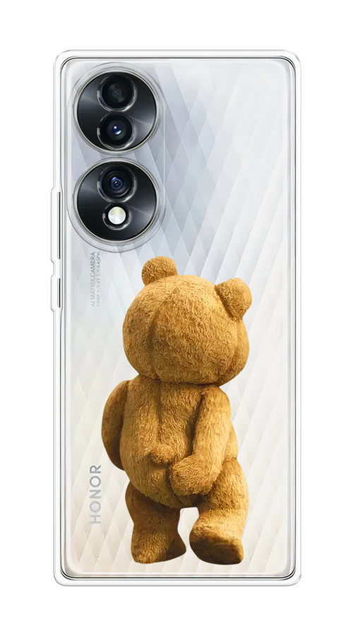 

Чехол Homey на Honor 70 "Медвежья спина", Коричневый;прозрачный, 6108250-1