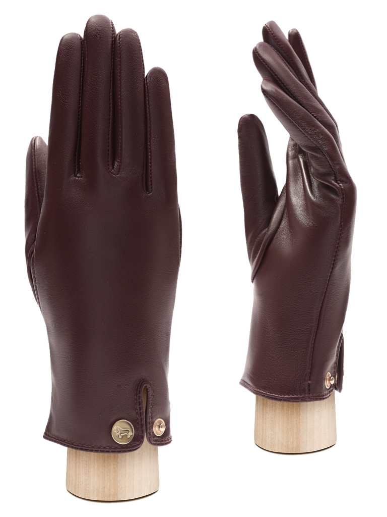 

Перчатки женские Labbra LB-4909 бордовые р 7, Бордовый, LB-4909