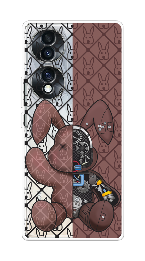 

Чехол Homey на Honor 70 "Киборг-заяц шоколадный", Коричневый;черный;прозрачный, 6108250-1
