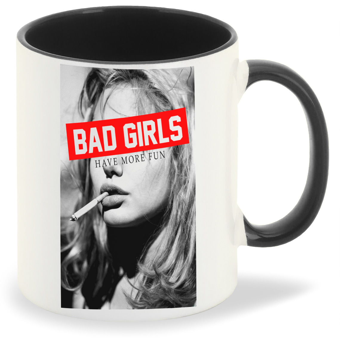 

Кружка CoolPodarok Bad girl have more fun, Bad girl have more fun