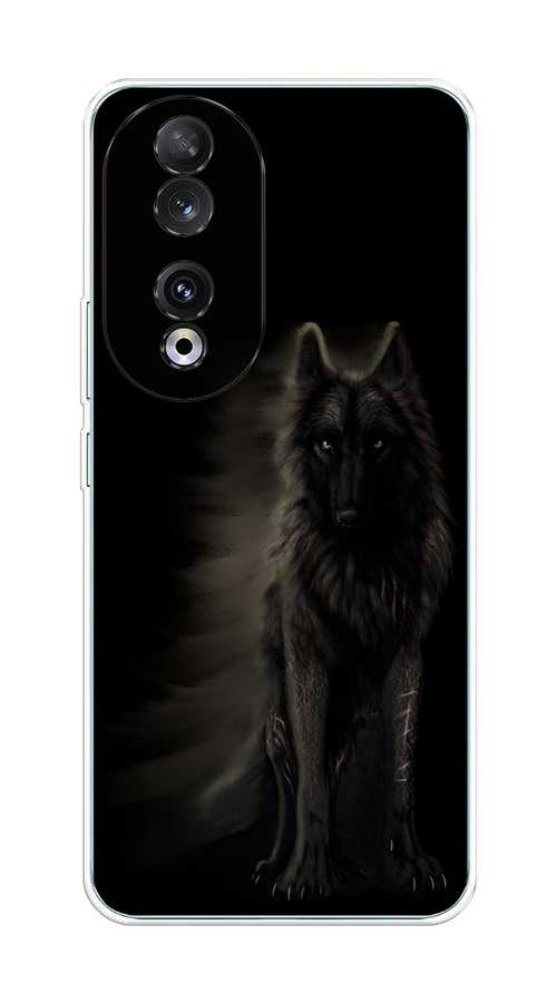 

Чехол Homey на Honor 90 "Туманный волк", Черный, 6121450-1