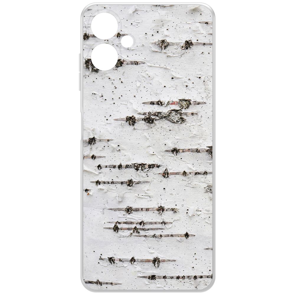 

Чехол-накладка Krutoff Clear Case Березка для Samsung Galaxy A06 (A065), Прозрачный